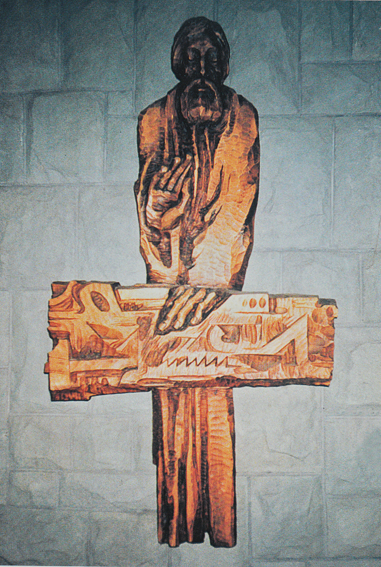 Płaskorzeźba Św. Józefa w kosciele Józefka